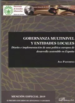 Portada del Libro Gobernanza Multinivel Y Entidades Locales de Ana Pastorino - 9788413244570