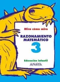 Portada del Libro Razonamiento Matematico 3 (Educacion Infantil 3-5) de Ana Pinar Velix - 9788466745031