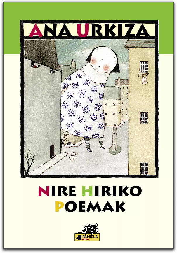 Portada del Libro Nire Hiriko Poemak de Ana Urkiza - 9788476814949