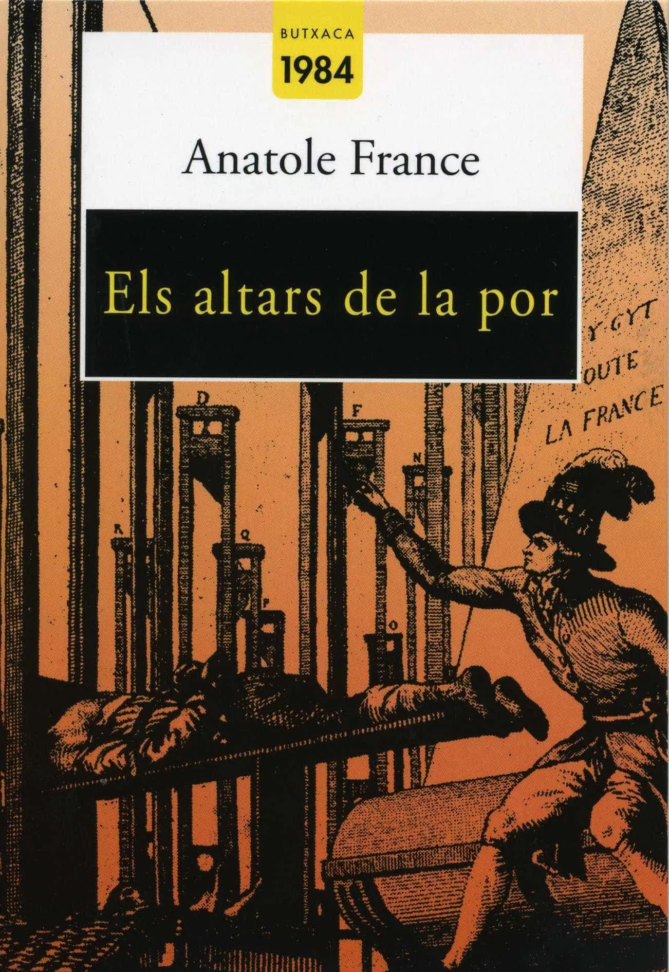 Portada del Libro Els Altars De La Por de Anatole France - 9788496061576