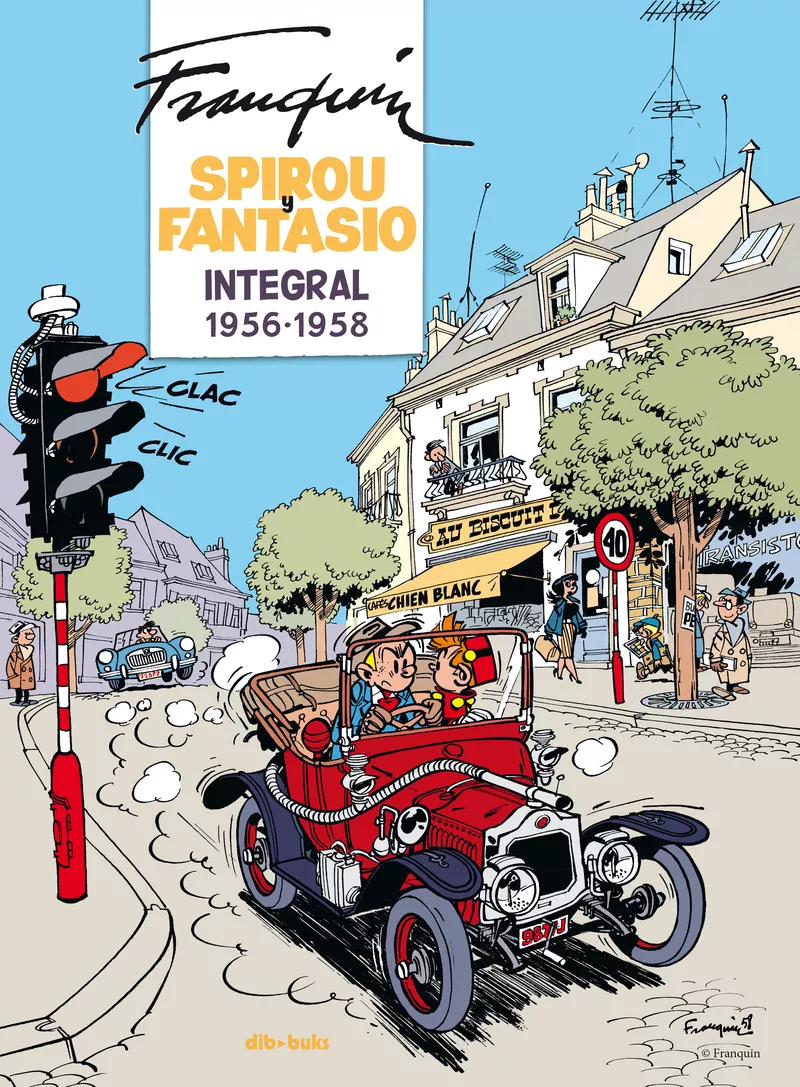 Portada del Libro Spirou Y Fantasio Integral 5 de Andre Franquin - 9788417294663