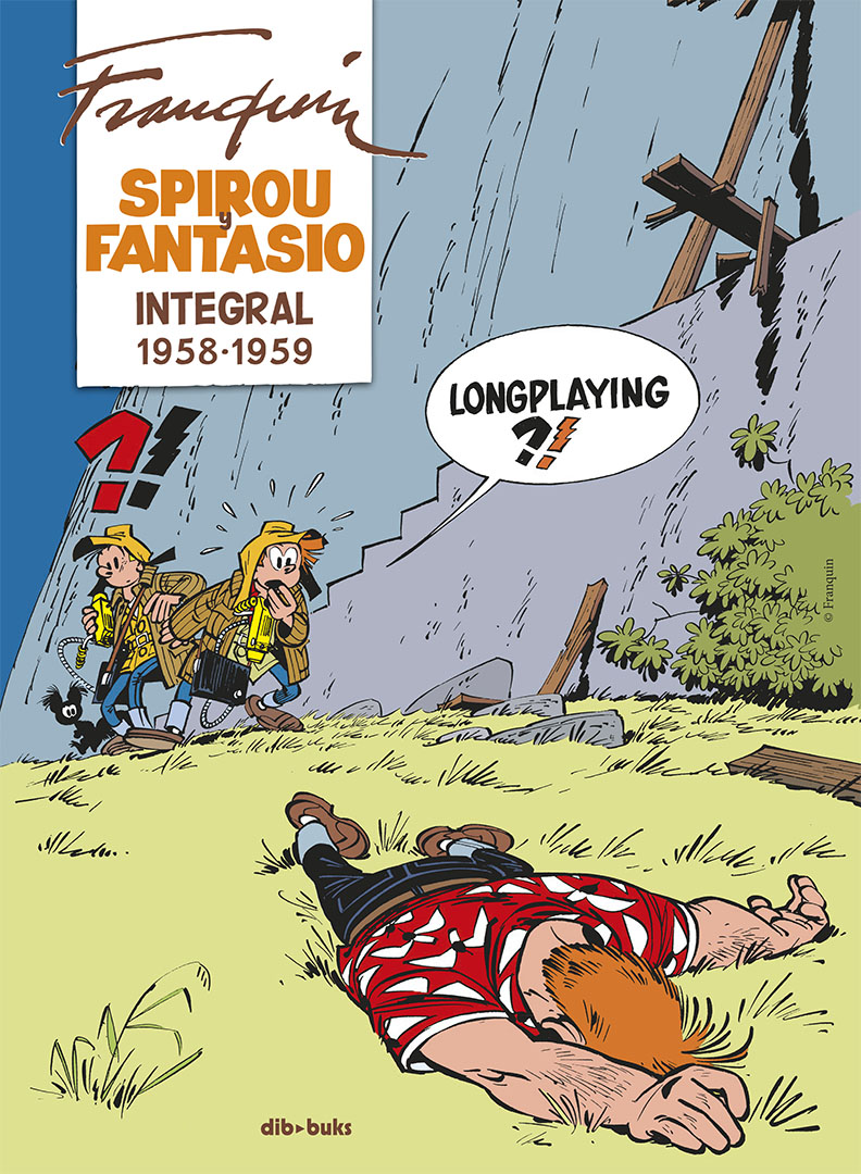 Portada del Libro Spirou Y Fantasio Integral 6 de Andre Franquin - 9788417294854