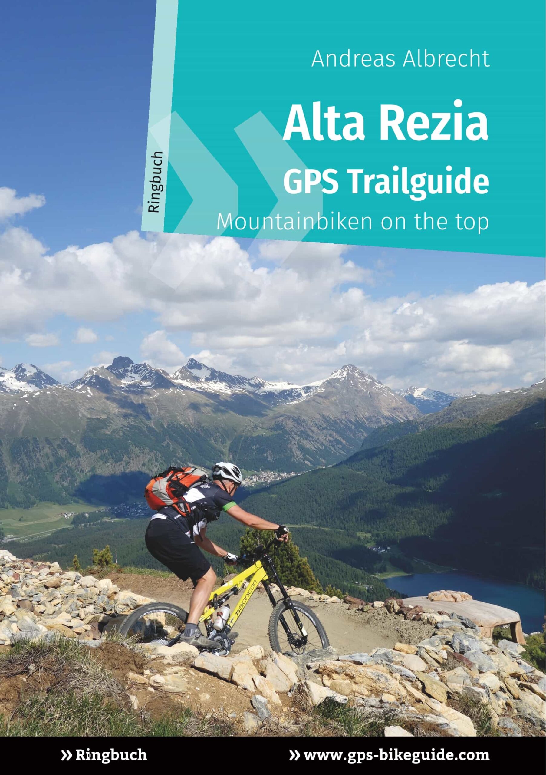 Portada del Libro Alta Rezia Gps Trailguide de Andreas Albrecht - 9783749429141