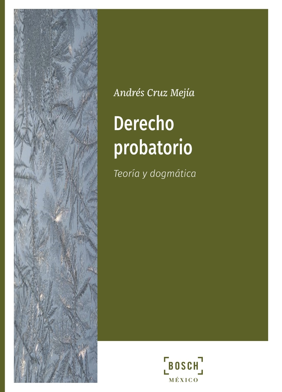 Portada del Libro Derecho Probatorio. Teoría Y Dogmática de Andres Cruz Mejia - 9788490904213