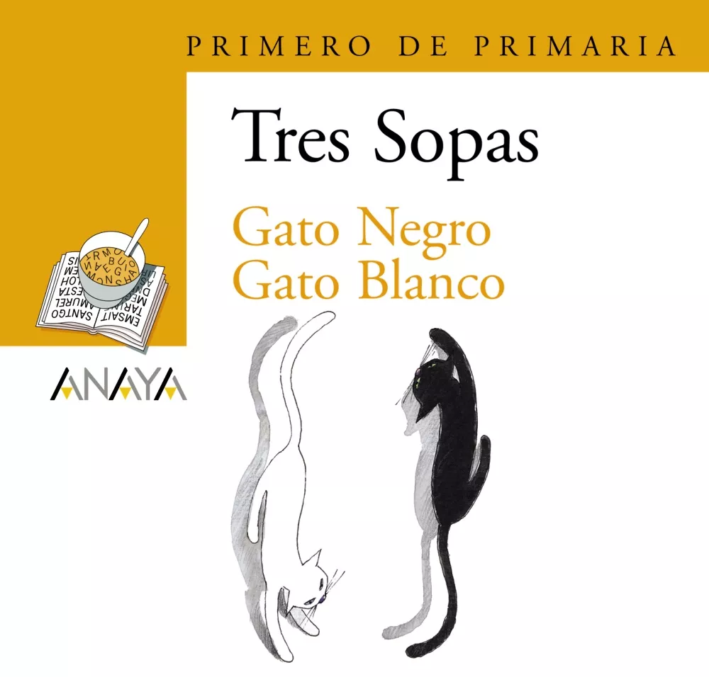 Portada del Libro Gato Negro Gato Blanco de Andres Guerrero - 9788466753951