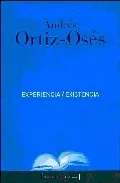 Portada del Libro Experiencia / Existencia de Andres Ortiz Oses - 9788495608772