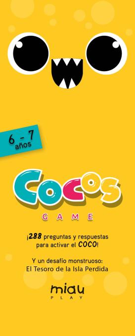 Portada del Libro Cocos Game 6-7 Años de Angel Man Ramos - 9788416082209