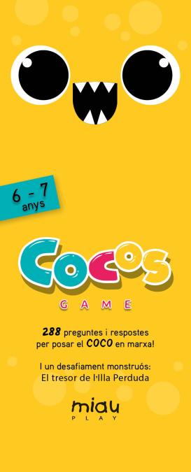 Portada del Libro Cocos Game 6-7 Anys (Cat) de Angel Man Ramos - 9788416082278