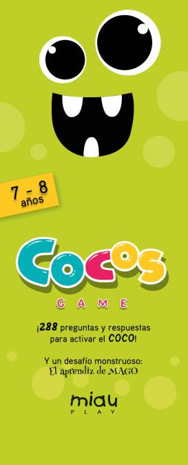 Portada del Libro Cocos Game 7-8 Años de Angel Man Ramos - 9788416082216
