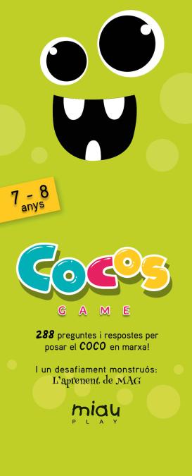 Portada del Libro Cocos Game 7-8 Anys (Cat) de Angel Man Ramos - 9788416082285