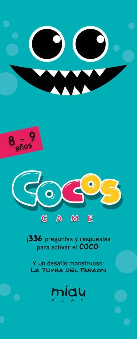 Portada del Libro Cocos Game 8-9 Años de Angel Man Ramos - 9788416082223