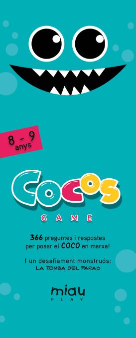 Portada del Libro Cocos Game 8-9 Anys (Cat) de Angel Man Ramos - 9788416082292