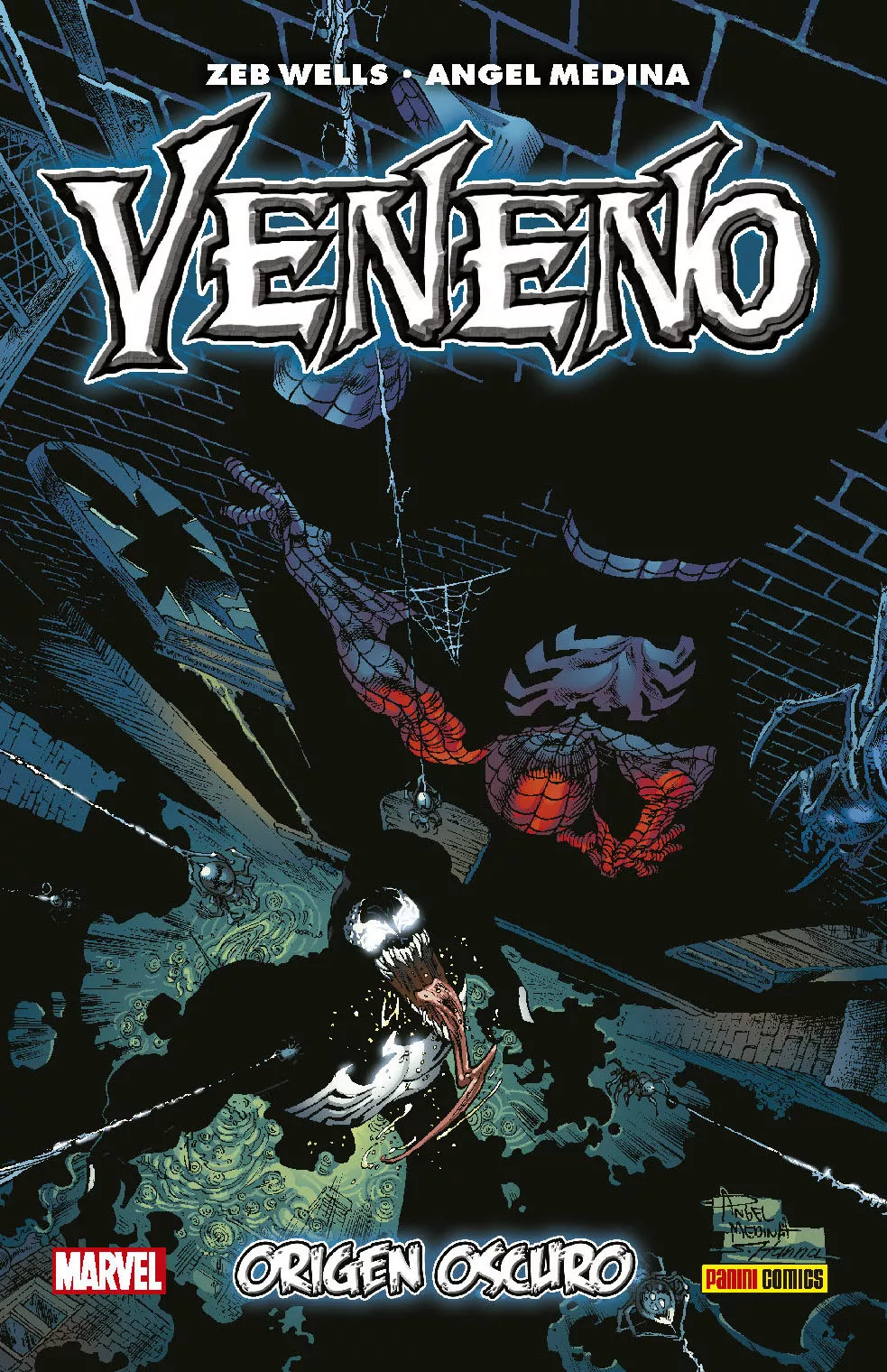 Portada del Libro Veneno: Origen Oscuro de Angel Medina - 9788413341699