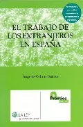 Portada del Libro Trabajo De Extranjeros En España de Angeles Ceinos Suarez - 9788497256827
