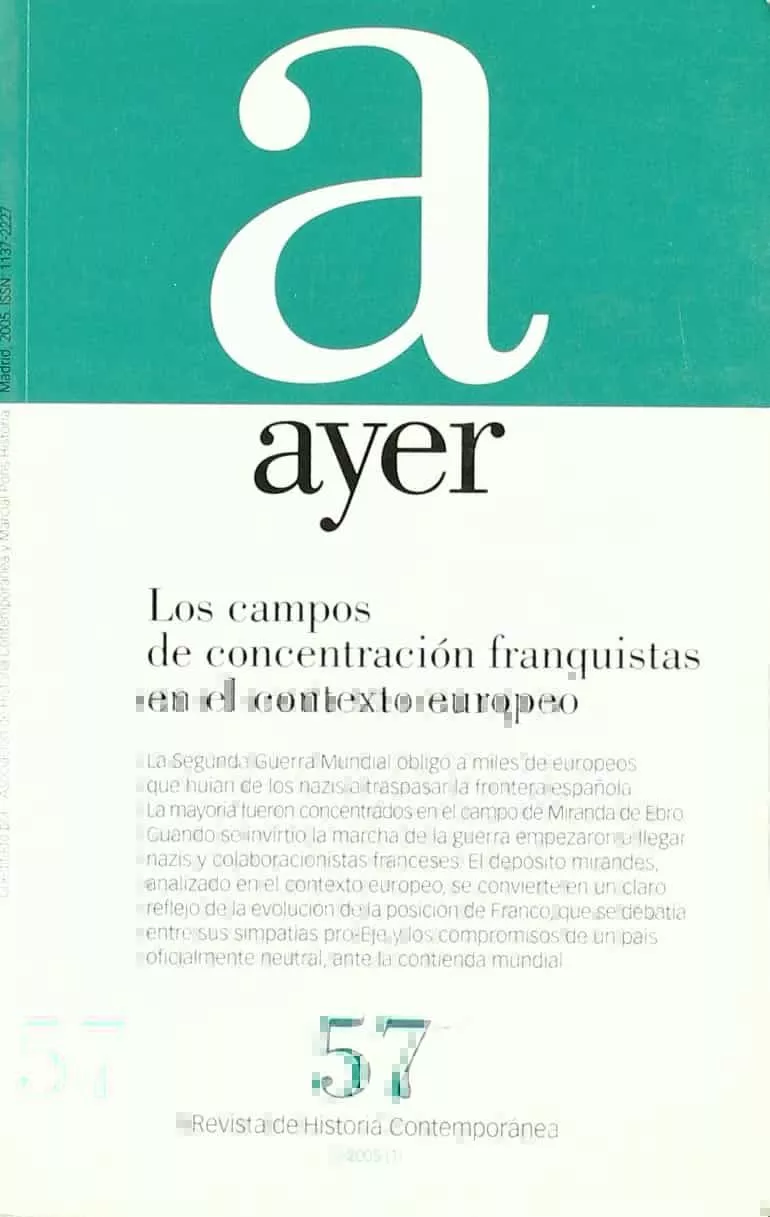 Portada del Libro Campos De Concentracion Franquistas En Contexto Europeo de Angeles Egido - 9788496467088