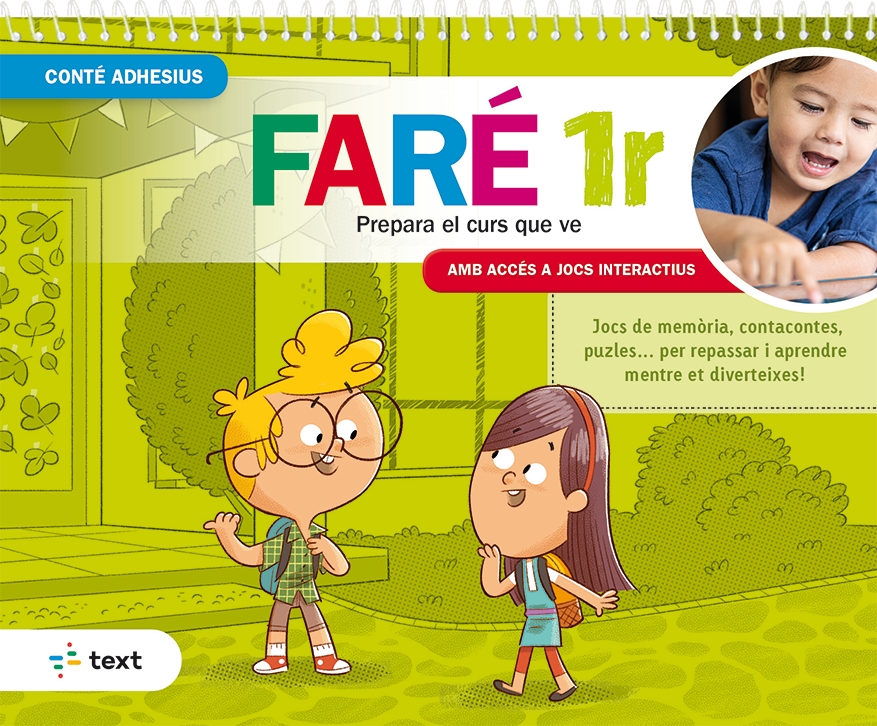 Portada del Libro Quadern D Estiu Faré 1R. de Angels Farre Paris - 9788441233447