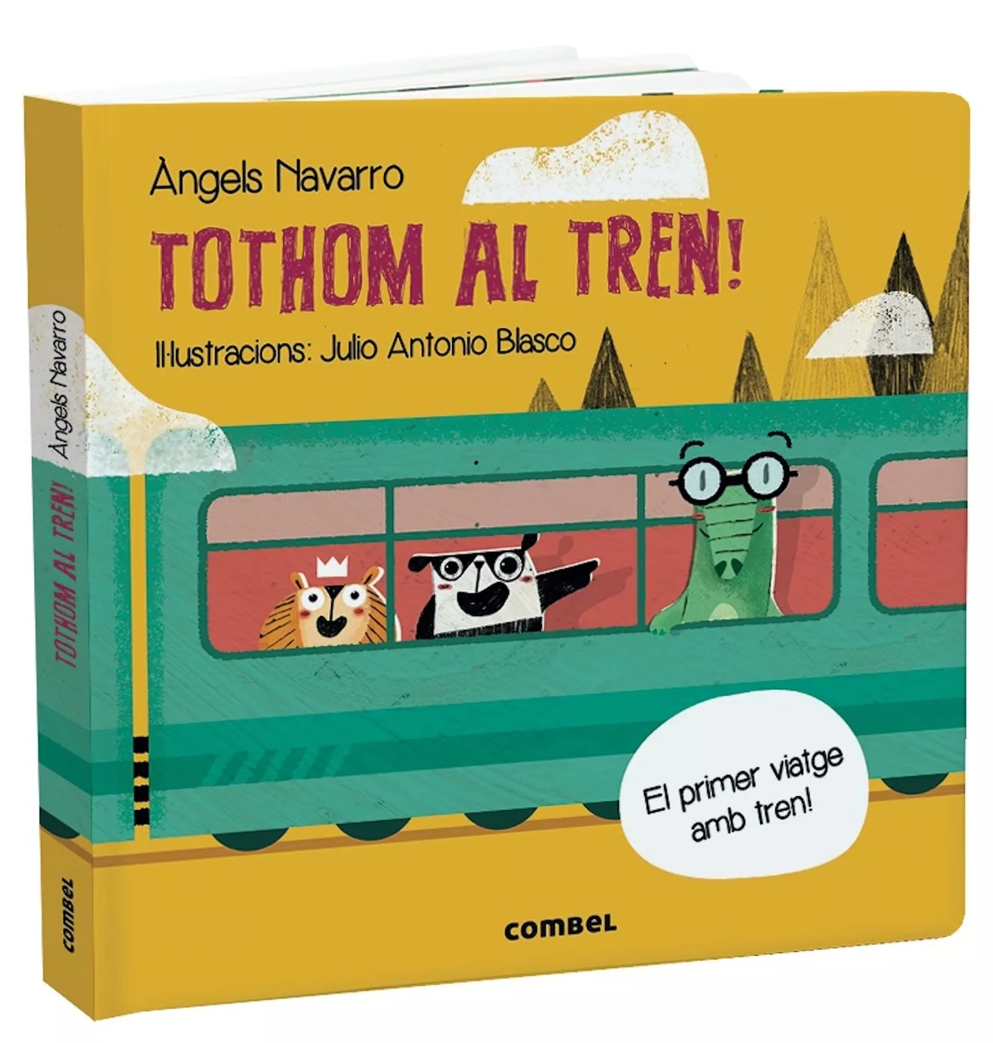 Portada del Libro Tothom Al Tren! de Angels Navarro Simon - 9788491014843