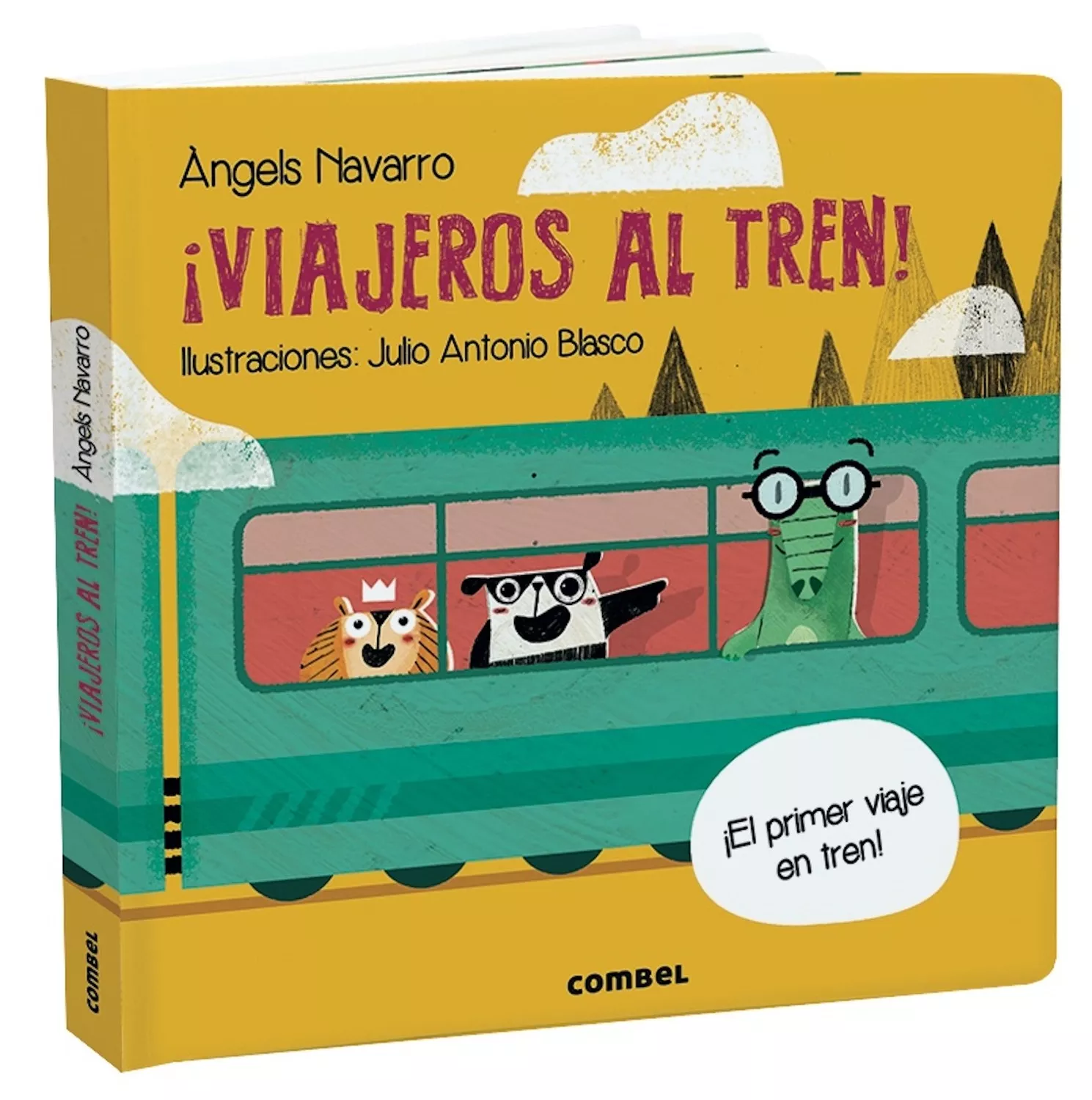 Portada del Libro ¡Viajeros Al Tren! de Angels Navarro Simon - 9788491014850