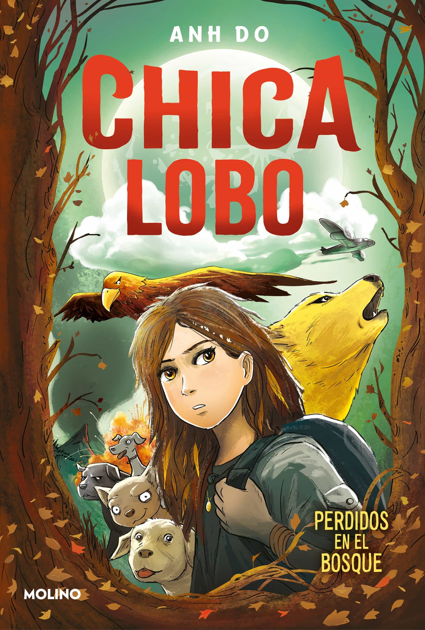 Portada del Libro Chica Lobo 1: Perdidos En El Bosque de Anh Do - 9788427213586