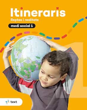 Portada del Libro Itineraris. Medi Social 1º Educacion Primaria de Anna Canyelles - 9788441233201