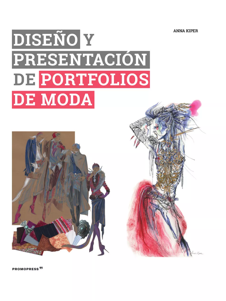 Portada del Libro Diseño Y Presentación De Portfolios De Moda de Anna Kiper - 9788417412586