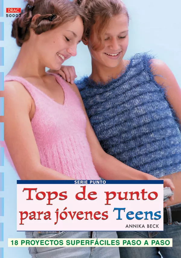 Portada del Libro Tops De Punto Para Jovenes Teens de Annika Beck - 9788496777095