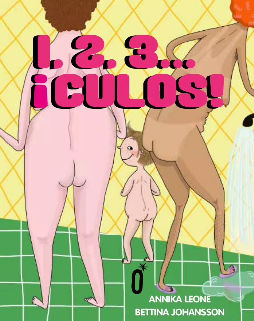 Portada del Libro 1 2 3 ¡Culos! de Annika Leone - 9788494990502