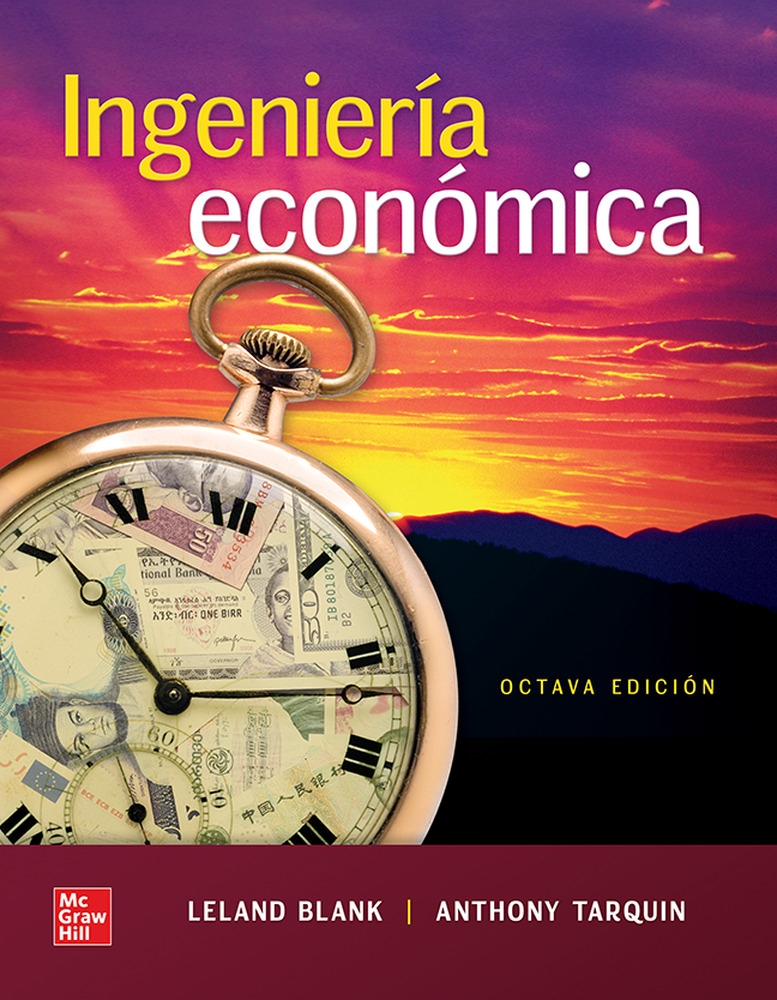 Portada del Libro Ingenieria Economica Con Connect 12 Meses de Anthony Tarquin - 9781456277192