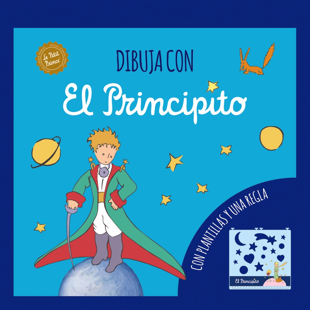 Portada del Libro Dibuja Con El Principito de Antoine De Saint Exupery - 9788469628249