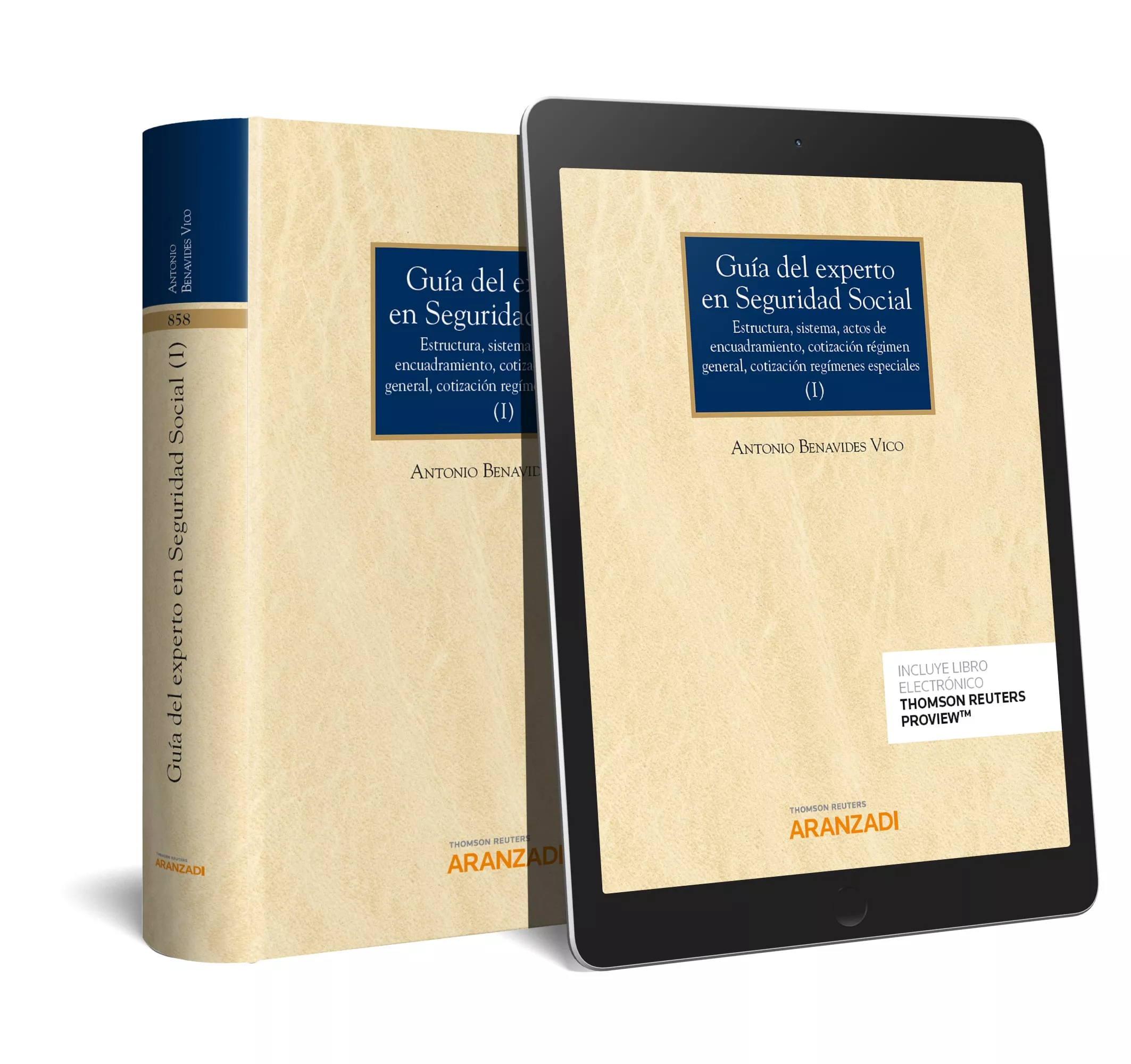 Portada del Libro Guia De Expertos En Seguridad Social. de Antonio Benavides Vico - 9788413081250