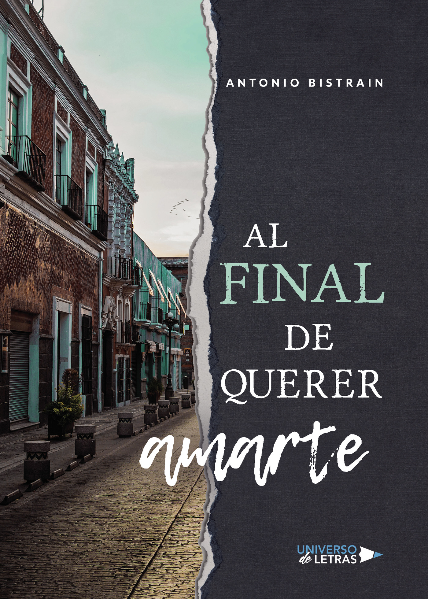 Portada del Libro Al Final De Querer Amarte de Antonio Bistrain - 9788418036903