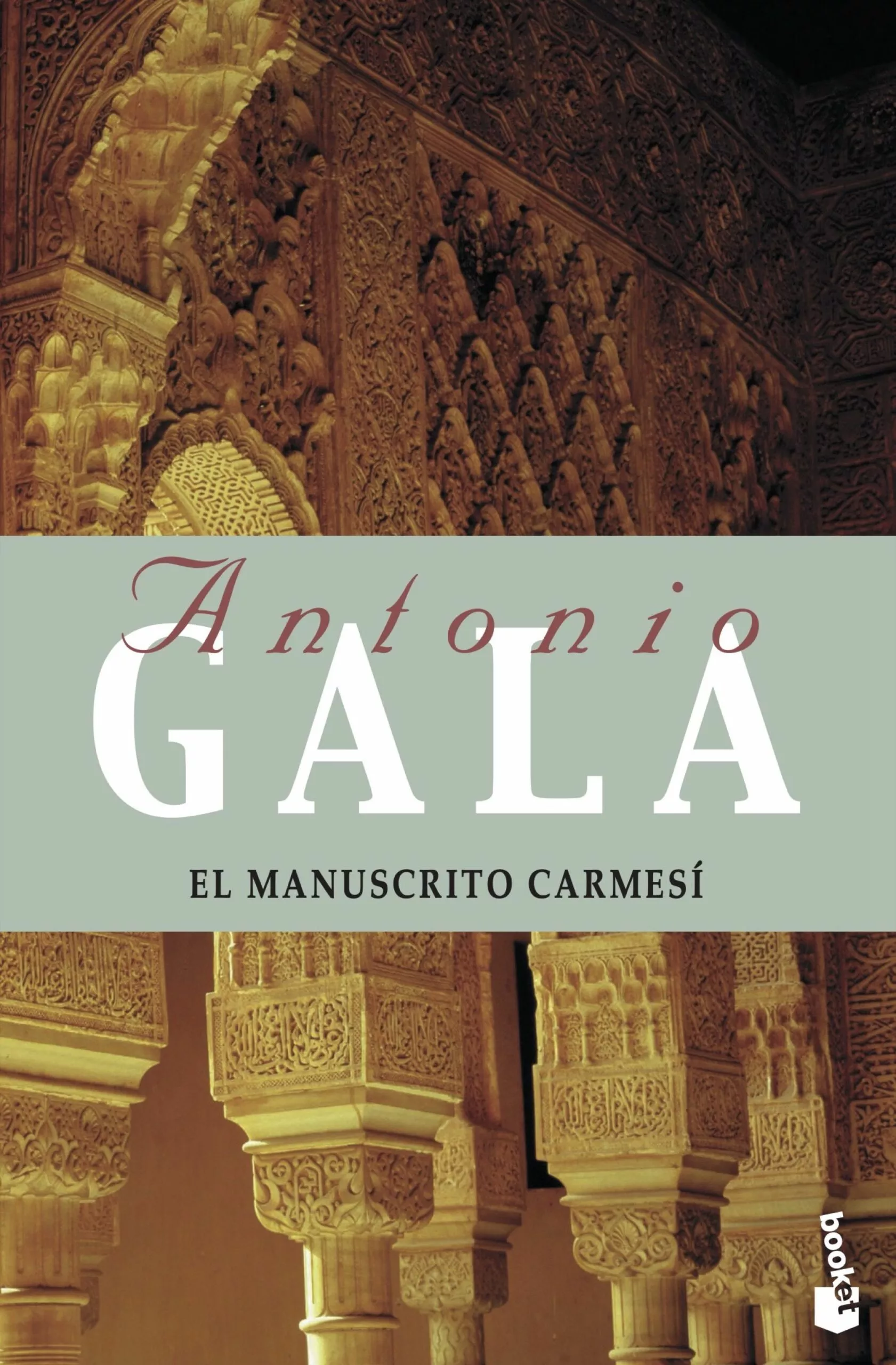 Portada del Libro El Manuscrito Carmesi (Premio Planeta 1990) de Antonio Gala - 9788408065074