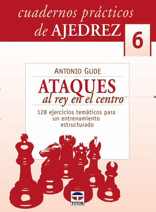 Portada del Libro Cuadernos Ajedrez 06: Ataques Al Rey de Antonio Gude - 9788479026646