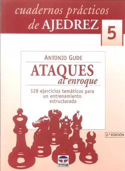 Portada del Libro Cuadernos Practicos De Ajedrez 5. Ataques Al Enroque de Antonio Gude - 9788479026257