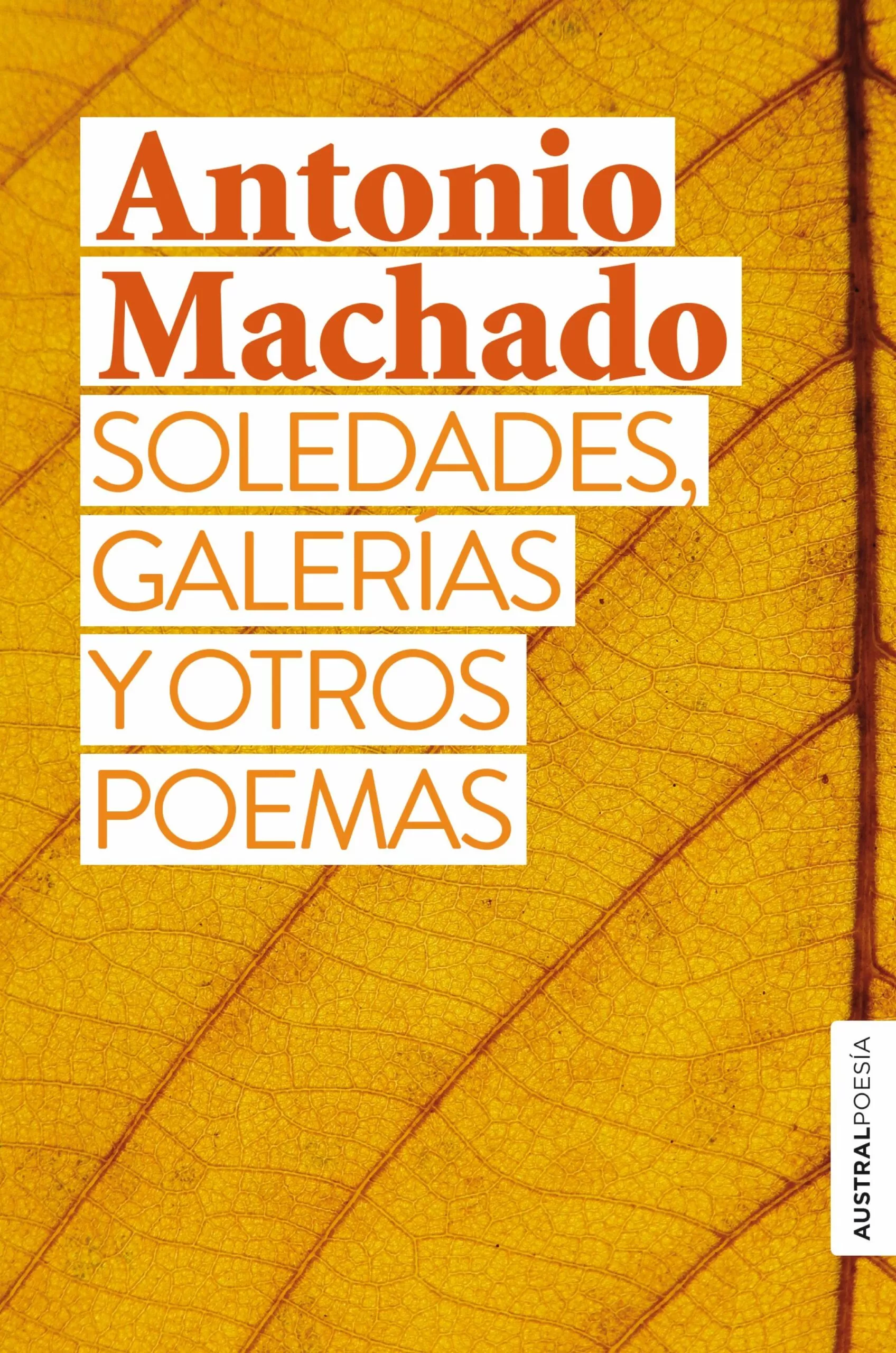 Portada del Libro Soledades Galerias Y Otros Poemas de Antonio Machado - 9788467058932