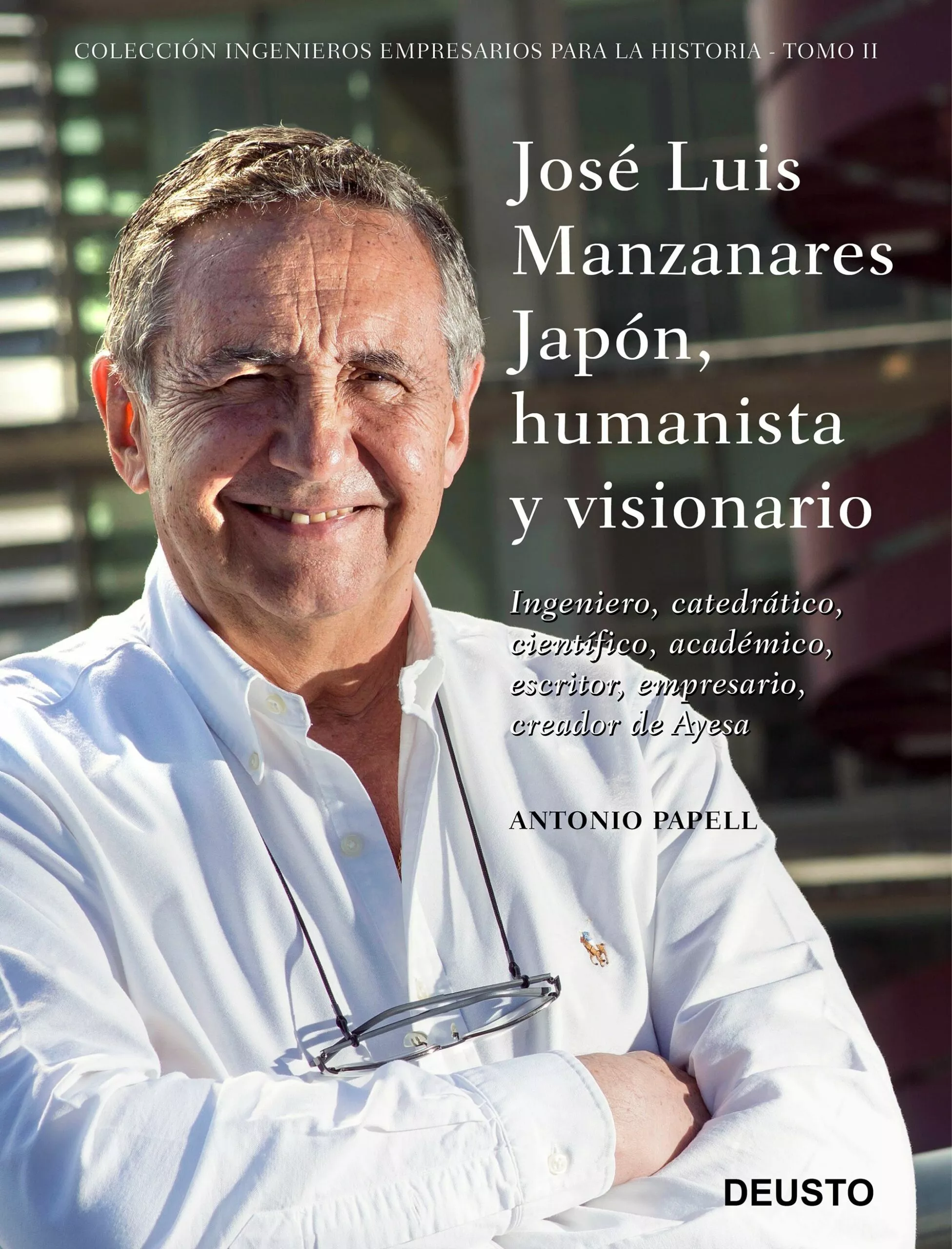 Portada del Libro Jose Luis Manzanares Japón Humanista Y Visionario de Antonio Papell - 9788423431144