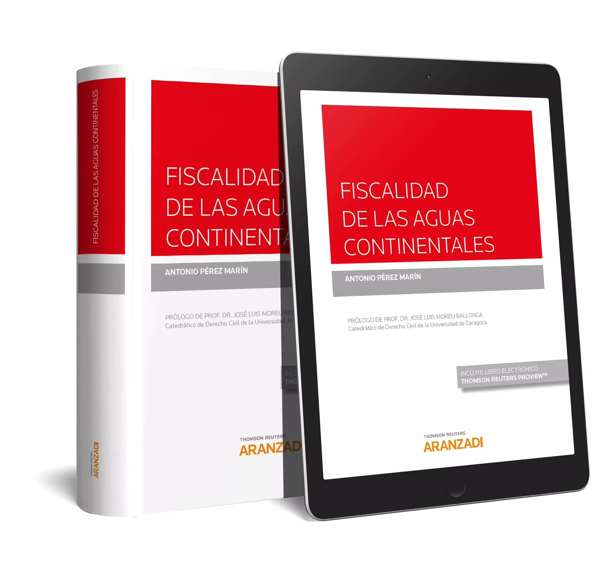Portada del Libro Fiscalidad De Las Aguas Continentales de Antonio Perez Marinom - 9788413092577