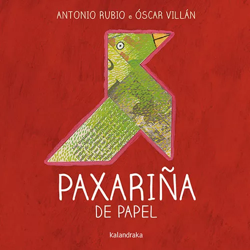 Portada del Libro Paxariña De Papel de Antonio Rubio - 9788484645443