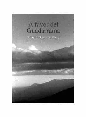 Portada del Libro A Favor Del Guadarrama de Antonio Saenz De Miera - 9788496470064