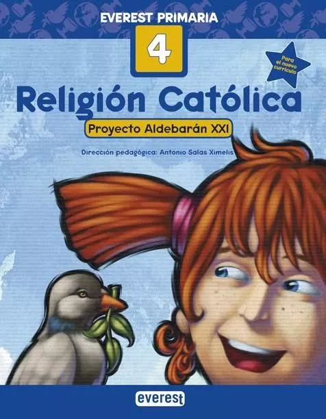 Portada del Libro Religion Catolica: Proyecto Aldebaran Xxi (4º Educacion Primaria) de Antonio Salas Ximelis - 9788424109127