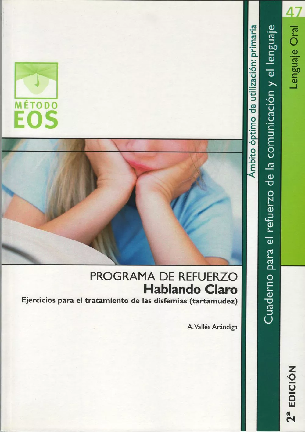 Portada del Libro Hablando Claro de Antonio Valles Arandiga - 9788497271509