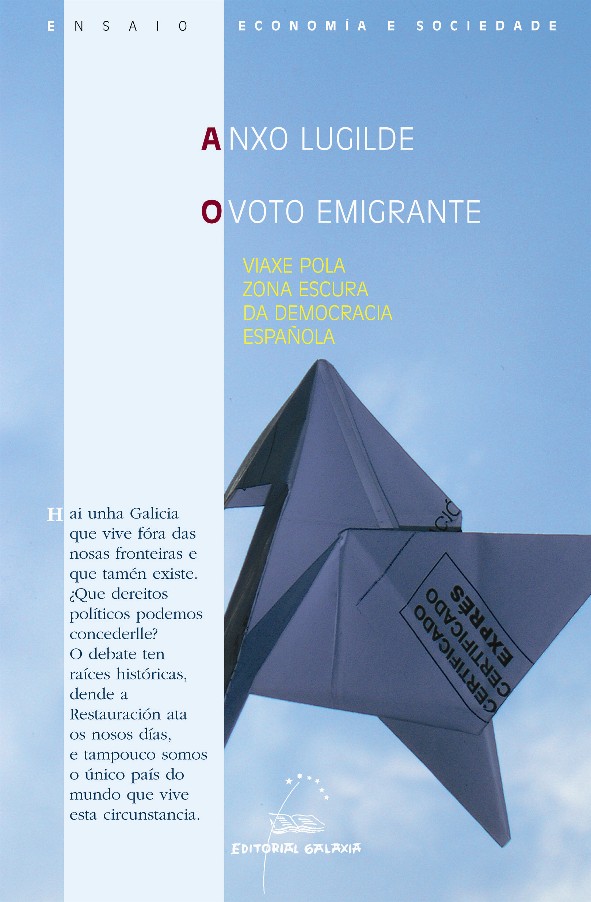 Portada del Libro O Voto Emigrante de Anxo Lugilde - 9788471540843
