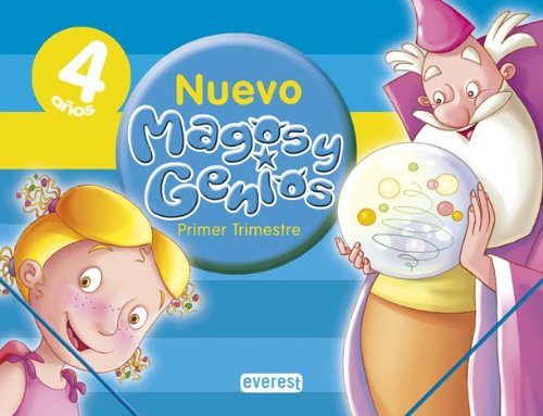 Portada del Libro Nuevo Magos Y Genios 4 Años. Primer Trimestre(Educacion Infantil) de Argeme Dominguez Serrano - 9788424113704