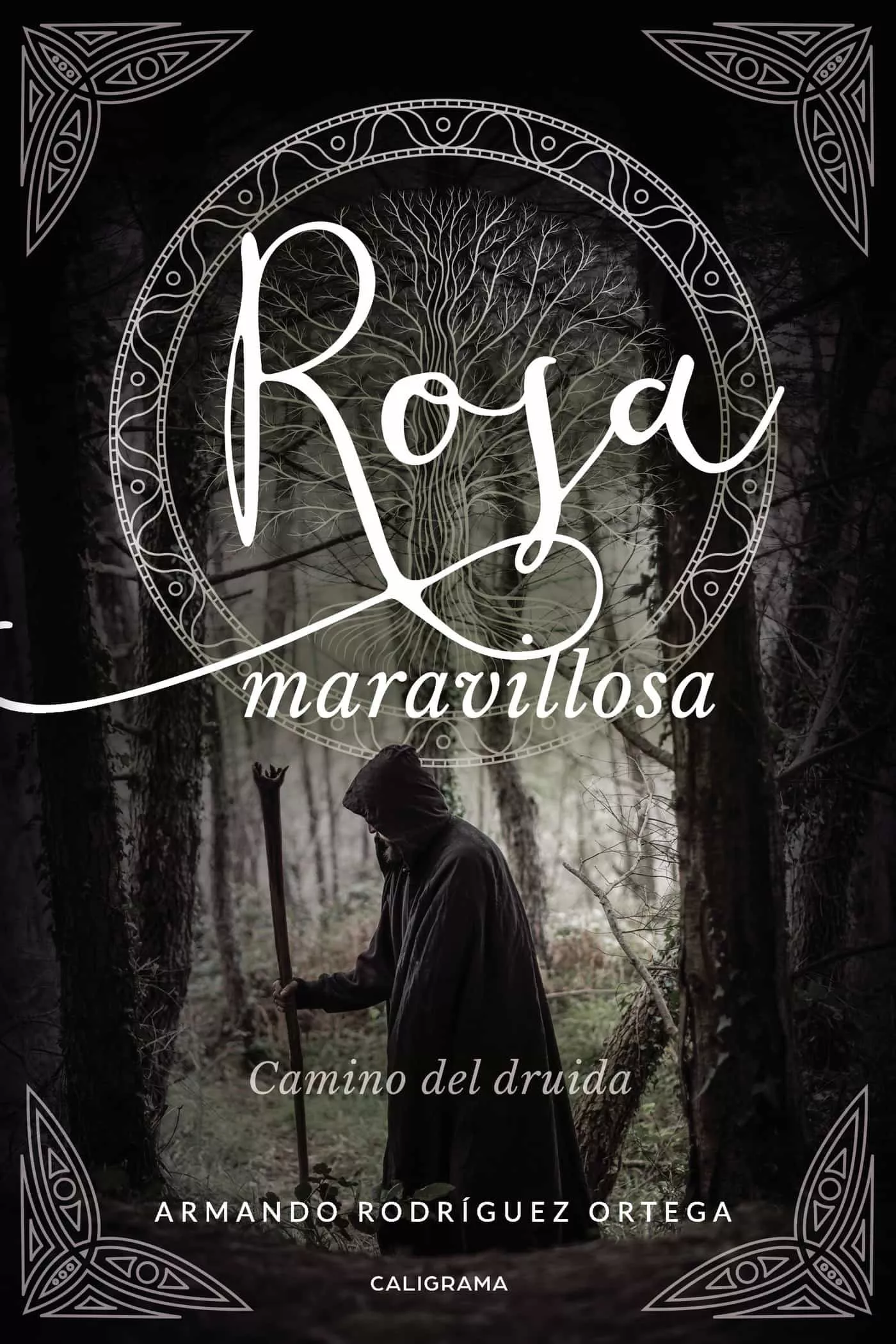 Portada del Libro (I.B.D.) Rosa Maravillosa: Camino Del Druida de Armando Rodriguez Ortega - 9788417856489