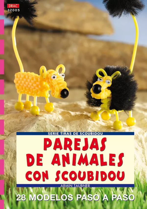 Portada del Libro Parejas De Animales Con Scoubidou: 28 Modelos Paso A Paso de Armin Taubner - 9788496365896