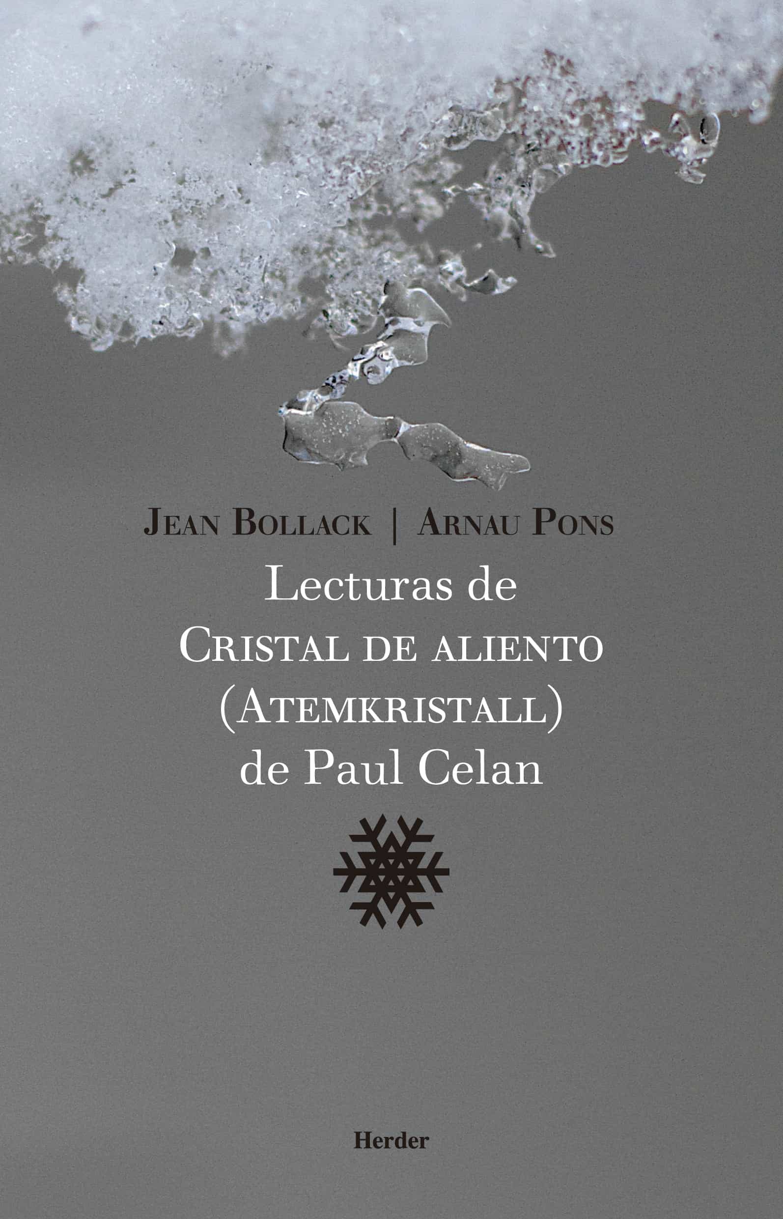 Portada del Libro Lecturas De Cristal De Aliento De Paul Celan de Arnau Pons - 9788425443220
