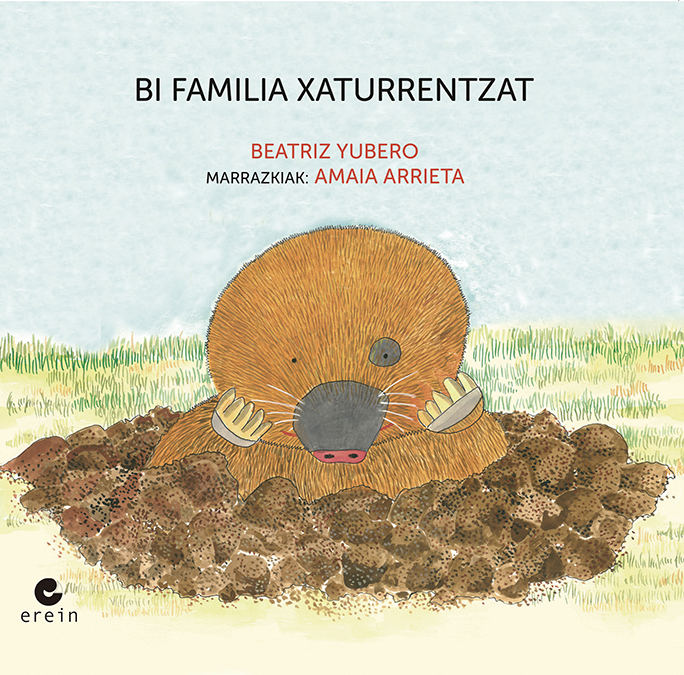 Portada del Libro Bi Familia Xaturrentzat de Arrieta Ugarton - 9788491095019