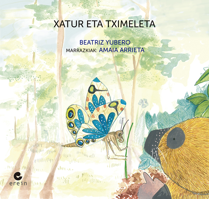 Portada del Libro Xatur Eta Tximeleta de Arrieta Ugarton - 9788491095880