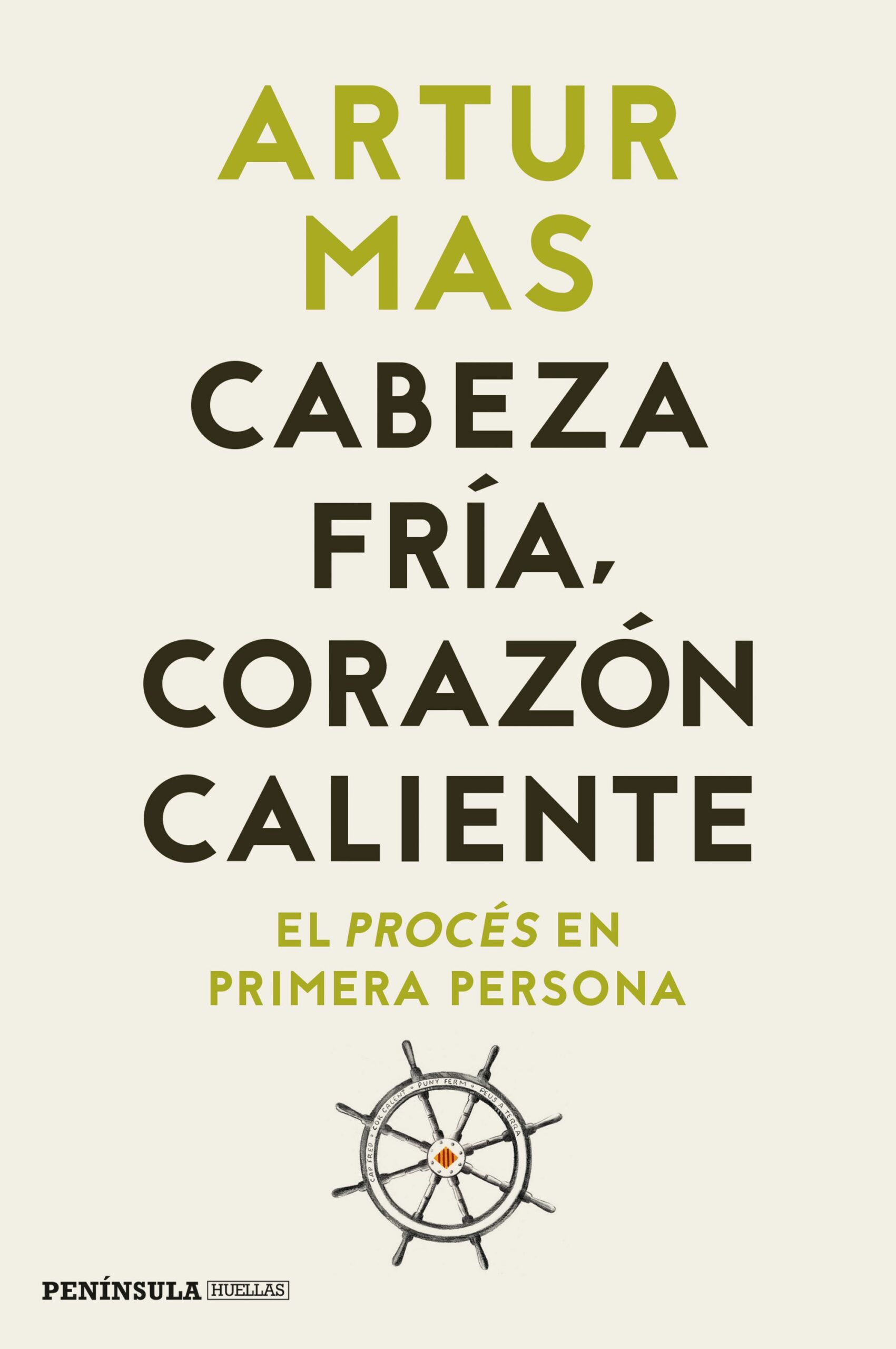 Portada del Libro Cabeza Fría Corazón Caliente de Artur Mas - 9788499429038