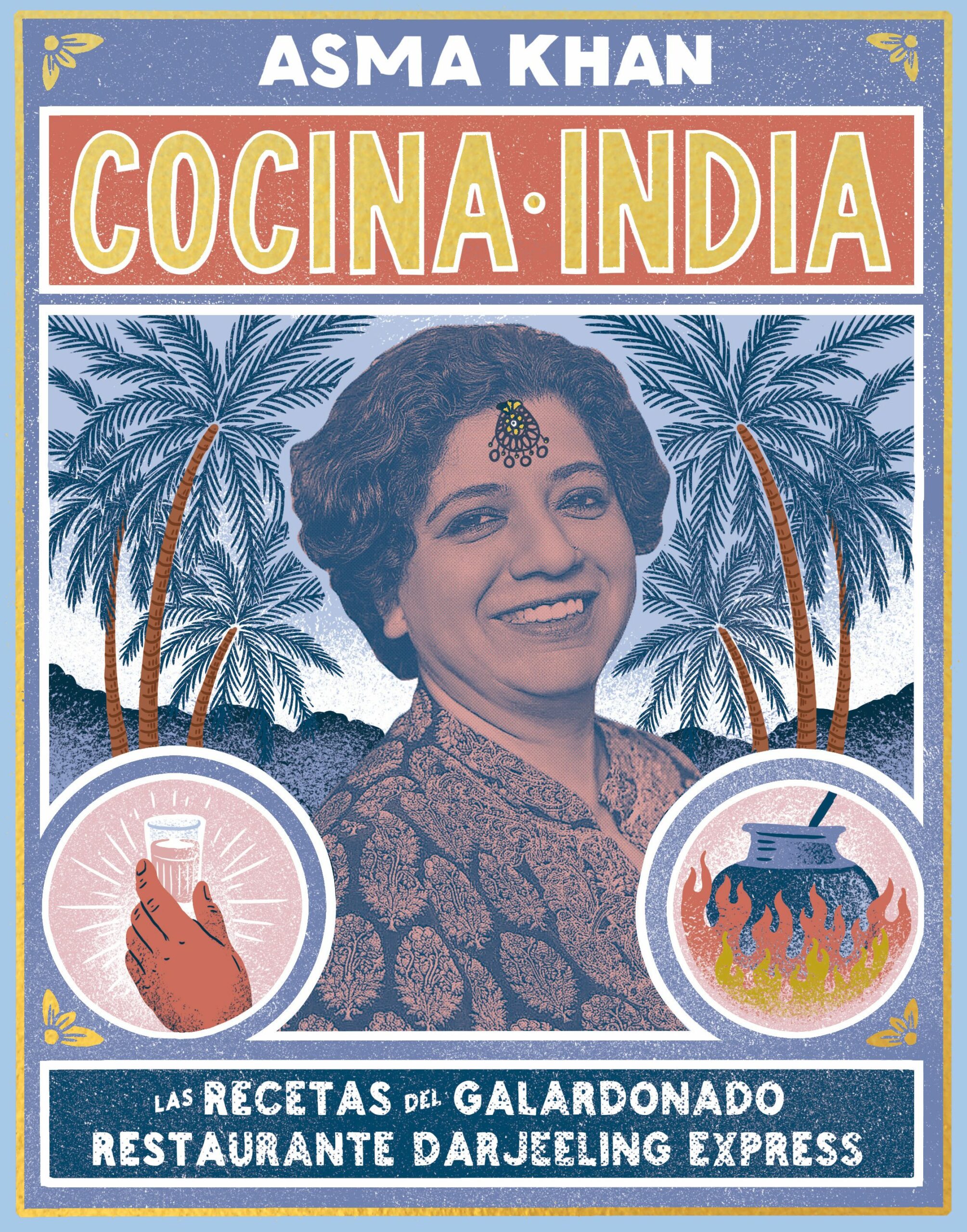 Portada del Libro Cocina India de Asma Khan - 9788408218005